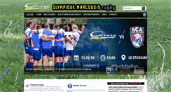 Desktop Screenshot of omrugby.com